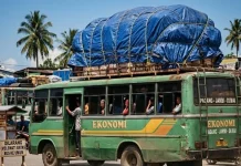 Bus Kelas Ekonomi yang Melintasi Jalur Sumatera  Sejauh IniTetap Eksis