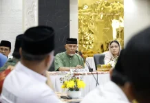 Gubernur Sumbar Tinjau Posko Mudik di Dharmasraya, Tekankan Keselamatan Pemudik