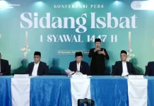 Pemerintah Tetapkan 1 Syawal 1447 H Jatuh pada Sabtu, 21 Maret 2026