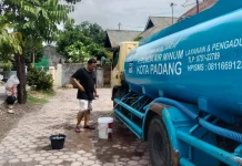 Libur Lebaran, Jadwal Distribusi Air Bersih Perumda Air Minum Padang Tetap Jalan