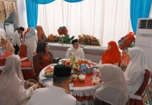 Bupati Tanah Datar Halal Bihalal ke Kediaman Gubernur dan Wagub Sumbar