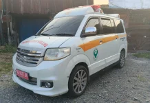 Pos Pam Simpang Lubeg Tangani Pemudik Sakit saat Arus Lebaran