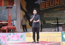 Wali Kota Ramadhani Kirana Putra Hadiri Reuni Akbar SMAN 3 Kota Solok