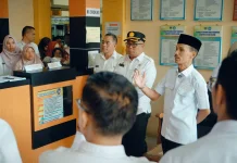 Wabup Yulian Efi Sidak OPD Pasca Lebaran, Disiplin ASN Jadi Sorotan