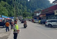 One Way Berakhir, Arus Lalu Lintas Kembali Normal Padang-Bukittinggi