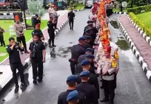 Polda Sumbar Gelar Halal Bi Halal Pererat Kebersamaan Personel