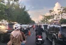Pantai Padang Tetap Ramai Pengunjung H+5 Lebaran 2026