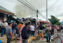 Pemko Padang Panjang Bergerak Tangani Kebakaran