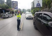 Satlantas Polres Solok Siaga hingga Akhir Pekan Hadapi Arus Balik dan Wisata