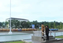 Apel Perdana Pascalebaran, Bupati Pasbar Tekankan Disiplin Anggaran