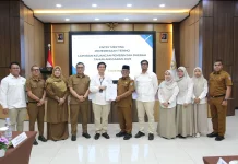 Pemkab Pasaman Barat Serahkan LKPD, Komitmen Transparan