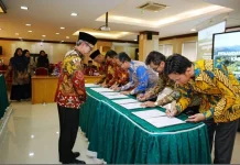 Penandatanganan Kinerja 2026 Unand Perkuat Akuntabilitas Institusi