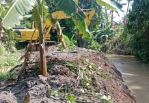 Normalisasi Sungai Batang Abu di Nagari Toboh Gadang Barat