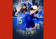 Oviedo Tumbangkan Sevilla lewat Gol Viñas