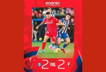 Drama Empat Empat Gol Sengit Mendizorroza