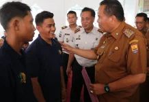 22 Warga Binaan Lapas Kelas II B Pariaman Terima Ijazah Paket A,B dan C