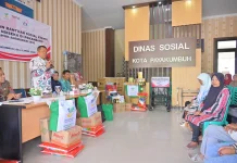 Pemko Payakumbuh salurkan bantuan ATENSI kepada PPKS