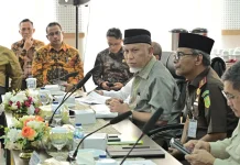 Gubernur Sumbar Minta Dukungan  Pembangunan Ruas Tol Sicincin - Bukittinggi