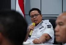 Wabup Tanah Datar Ikuti Rakor Virtual dipimpin Mendagri Bahas Pendataan Huntap