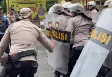 Polres Pasbar Asah Kesiapsiagaan 120 Personel lewat Latihan Dalmas