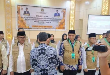 PPIH Embarkasi Padang 1447 H Resmi Dilantik, Siap Layani Jemaah Haji