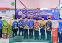 Mendikdasmen bersama Wako Padang Panjang Letakkan Batu Pertama Surau Buya Hamka