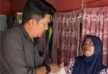 Kelurahan Saringan Sawahlunto Berbagi Sembako