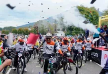 Ratusan Klub Sepeda Ikut Gowes Fun Adventure di Padang Panjang
