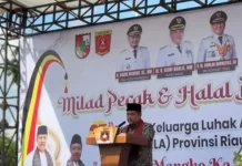 Bupati Benni Warlis Puji Eksistensi 25 Tahun IKLA Provinsi Riau