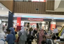 Pasar Murah Terpadu Padang Diserbu Warga di Plaza Andalas