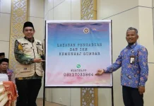 Kanwil Kemenhaj Sumbar Buka Kanal Pengaduan Jemaah via WhatsApp Center