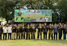 Pangdam XX/Tuanku Imam Bonjol Kukuhkan Pencak Silat Militer