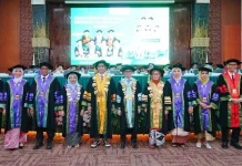 Unand Kukuhkan 7 Guru Besar Baru, Rektor Optimistis menuju Kampus Kelas Dunia