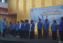 Ketua KNPI Sumbar Lantik Pengurus Baru KNPI Pasbar