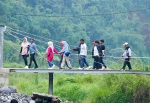 Jalan Sehat ASN Pemko Padang Panjang Lewati Rute Menantang