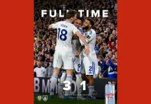 Leeds Tundukkan Burnley di Elland Road