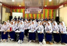 Pengurus OSIS SMPN 1 Diajarkan Cara Memimpin