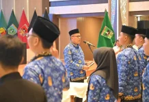 Sekdaprov Sumbar: Sumpah PNS adalah Komitmen Moral dan Spiritual