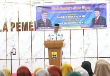 Wawako Hadiri Pisah Sambut Kakan Kemenang Kota Pariaman