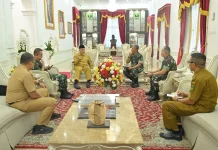 Mahyeldi Terima Audiensi Dandim 0312 Padang, Bahas Rencana Riset Sesko TNI