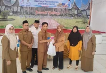 Sebanyak 141 Ibu Hamil di Dharmasraya Terima Bantuan Permakanan