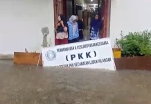 Hujan Lebat di Padang, Kantor Camat Lubuk Kilangan Kebanjiran