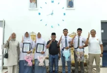 Bupati Sambut Hangat 4 Calon Paskibraka Utusan Pasaman Barat