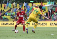 Semen Padang Dihajar Persebaya Tujuh Gol tanpa Balas