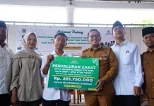 Baznas Tanah Datar Salurkan Beasiswa bagi 198 Calon Mahasiswa PTN