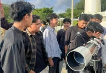 Mahasiswa Padati Rukyatul Hilal di Padang, Kuliah di Lapangan