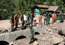 Tim Itjenad Tinjau Kondisi Jembatan Aramco Pascabanjir di Bayang Utara