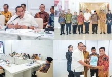 Walikota Pariaman Serahkan Proposal pada Menteri PPN/Kepala Bappenas