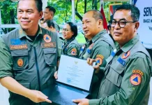 Erasukma Munaf Raih Predikat Terbaik Pelatihan SDMT BNPB