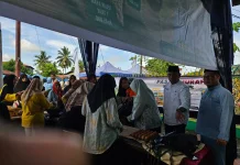 Sekda Dharmasraya Tinjau Langsung Pelaksanaan Pasar Murah